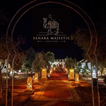 Sahara Majestic Luxury Camp Hotel Merzouga Exterior foto Sahara Majestic Luxury Camp
