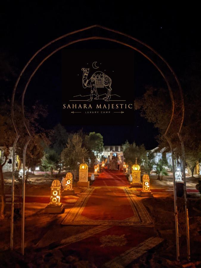 Sahara Majestic Luxury Camp Hotel Merzouga Exterior foto Sahara Majestic Luxury Camp