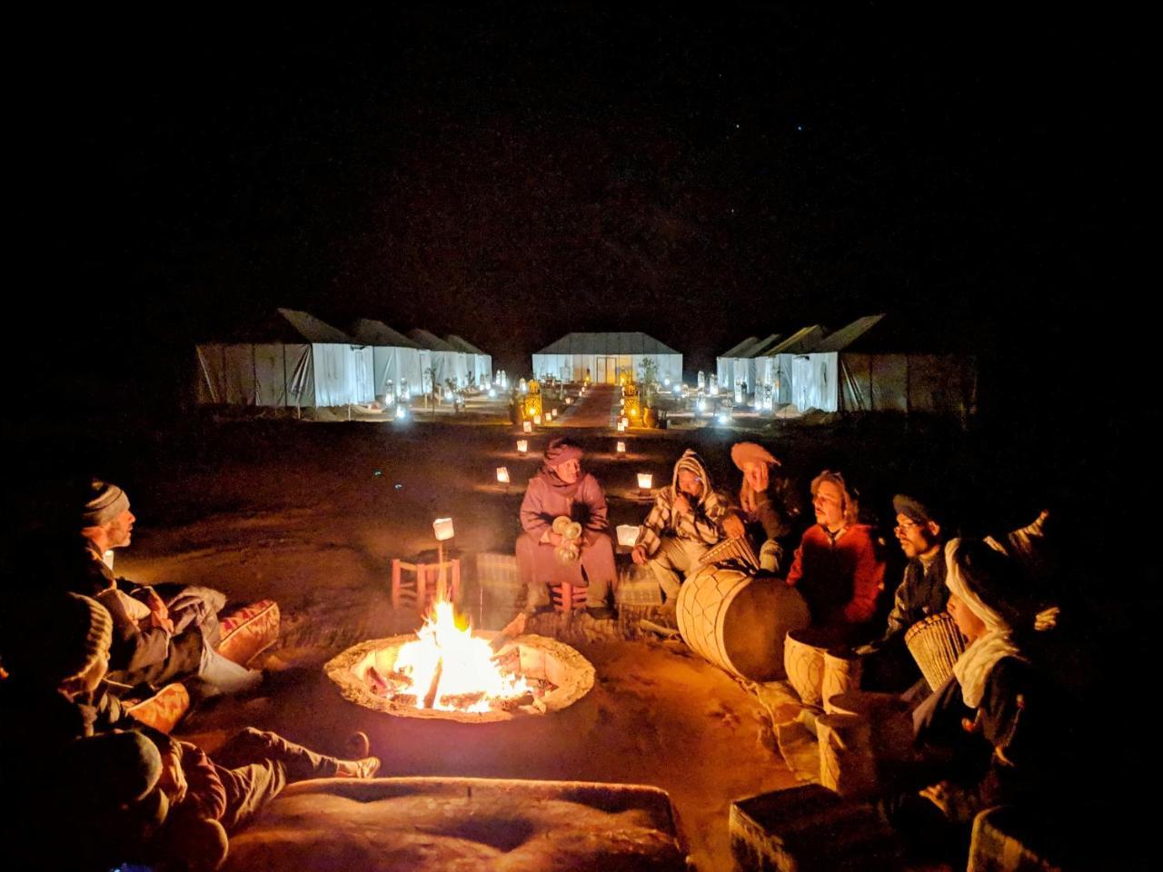 Sahara Majestic Luxury Camp Hotel Merzouga Exterior foto Camp in the Sahara